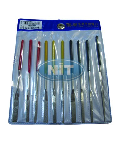 Eğe 10 Lu Set  (0.73 mm) E12/14, E6.2 - Stoll Yedek Parçaları Aksesuarlar 