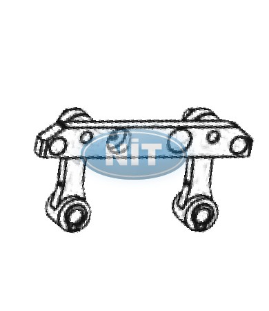 Slide on the Left Complate  E7.2 (L) CMS 530 K&W - Spare Parts for STOLL Machines Stitch pressers Apparats & Needle Breakage Switches 