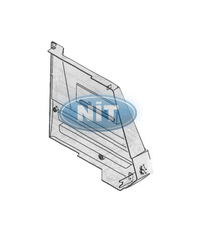 Yan Çardak Kapağı Şeffaf Üst /Upper (R) - Shima Seiki Yedek Parçaları Çardaklar & Kapaklar 
